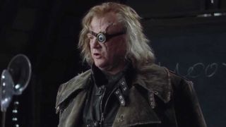 Brendan Gleeson as Mad-Eye Moody in Harry Potter and the Goblet of Fire