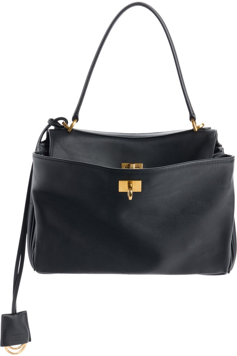 Mini Rodeo Leather Top Handle Bag