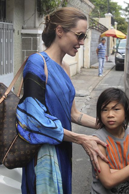 Brad Pitt &amp; Angelina Jolie - Brad Pitt &amp; Angelina Jolie visit Vietnam - Marie Claire - Marie Claire UK