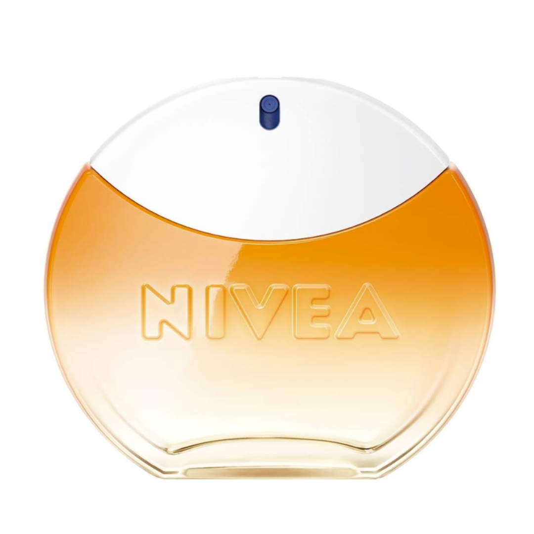 A product shot of NIVEA Sun Eau de Toilette, on a white background