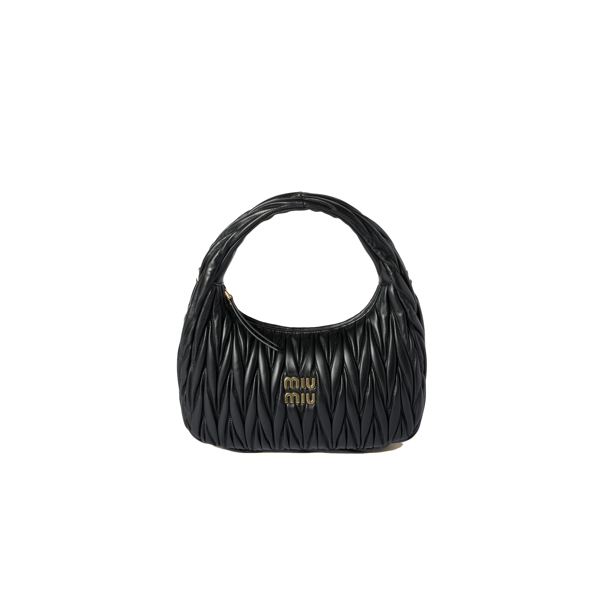 Wander Matelass&amp;eacute; Nappa Leather Hobo Bag