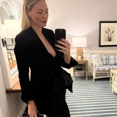 Brooke Ely Danielson wearing a tuxedo