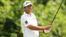 Ben Martin takes a shot at the Zurich Classic 