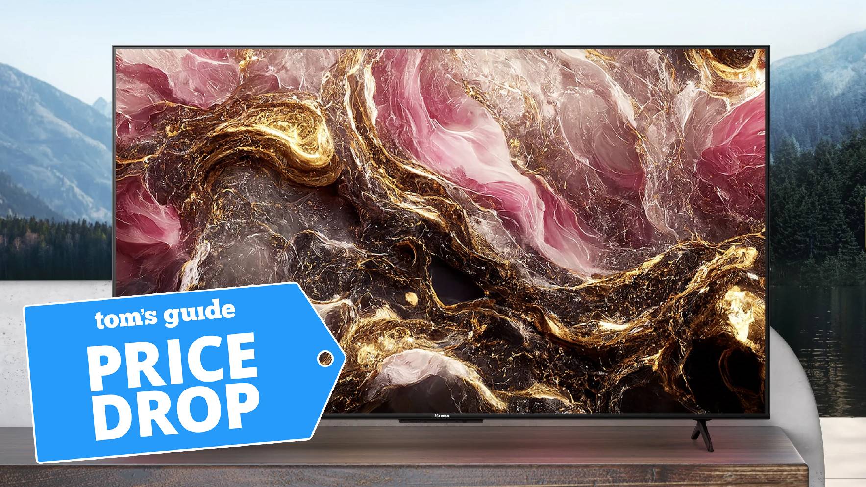 Don't wait – this limited-time deal on a Hisense 65-inch mini-LED 4K TV  drops its price to below $500