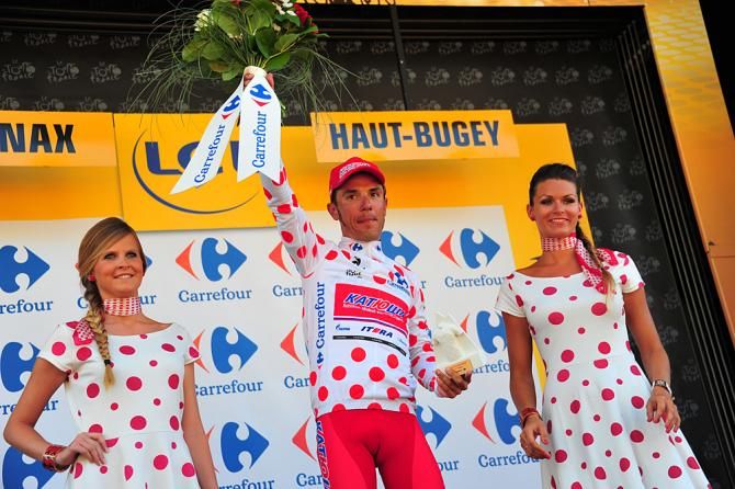 Joaquim Rodriguez (Katusha) still leads the mountains classification