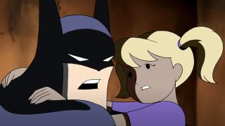 Batman saves Trina on Justice League