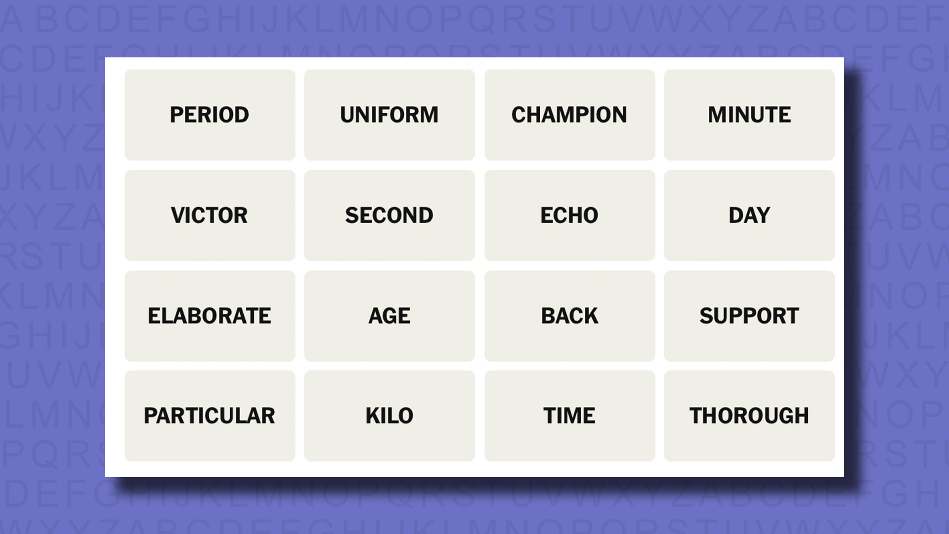 NYT Connections hints for game 762 on a purple background