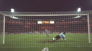 Southgate missed a penalty in the Euro 96 shoot-out defeat against Germany
