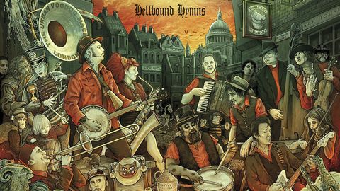 The Urban Voodoo Machine Hellbound Hymns album cover