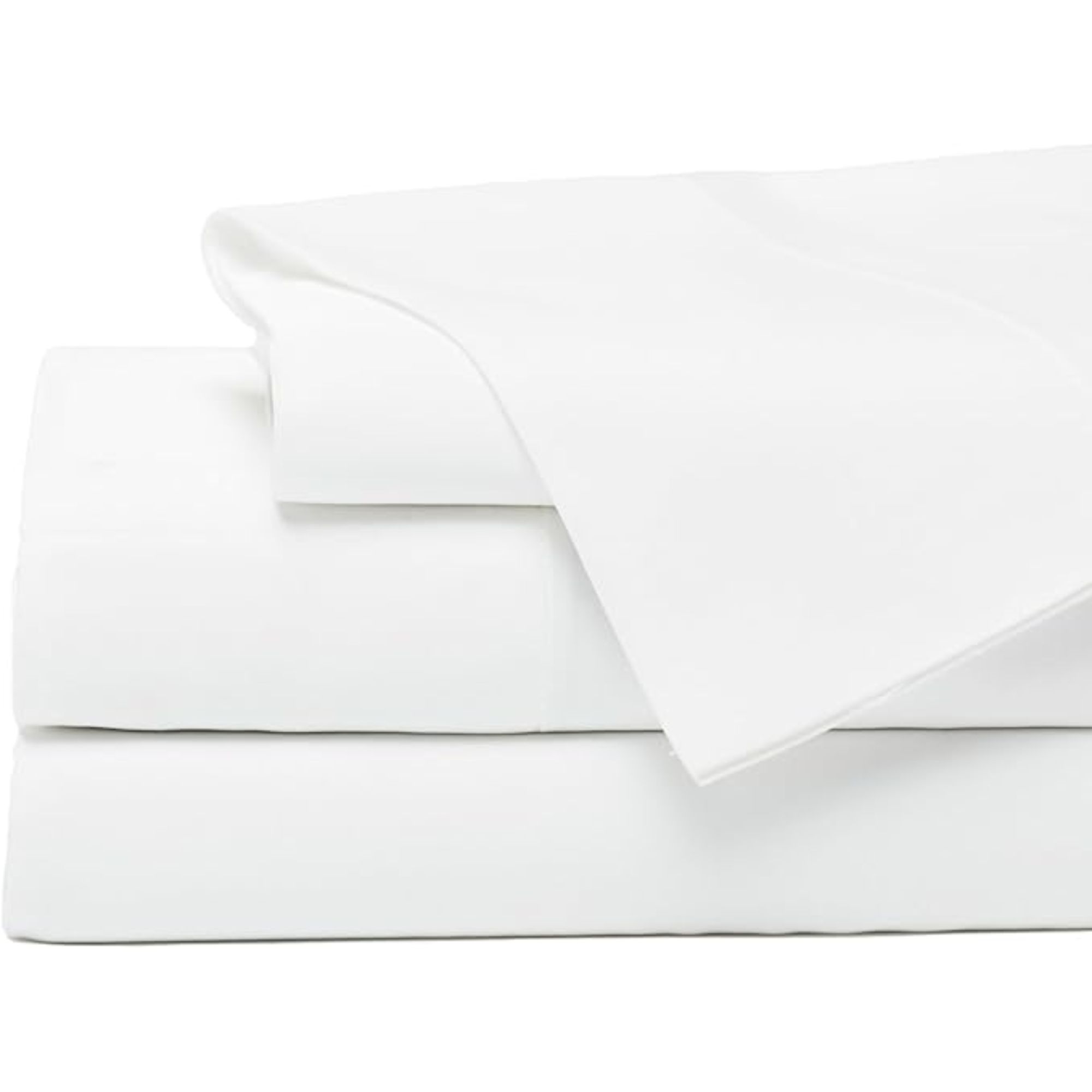 White Cozy Earth Luxury Bed Sheet Set