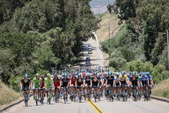 The peloton wasn&rsquo;t ready to chase hard in today's heat
