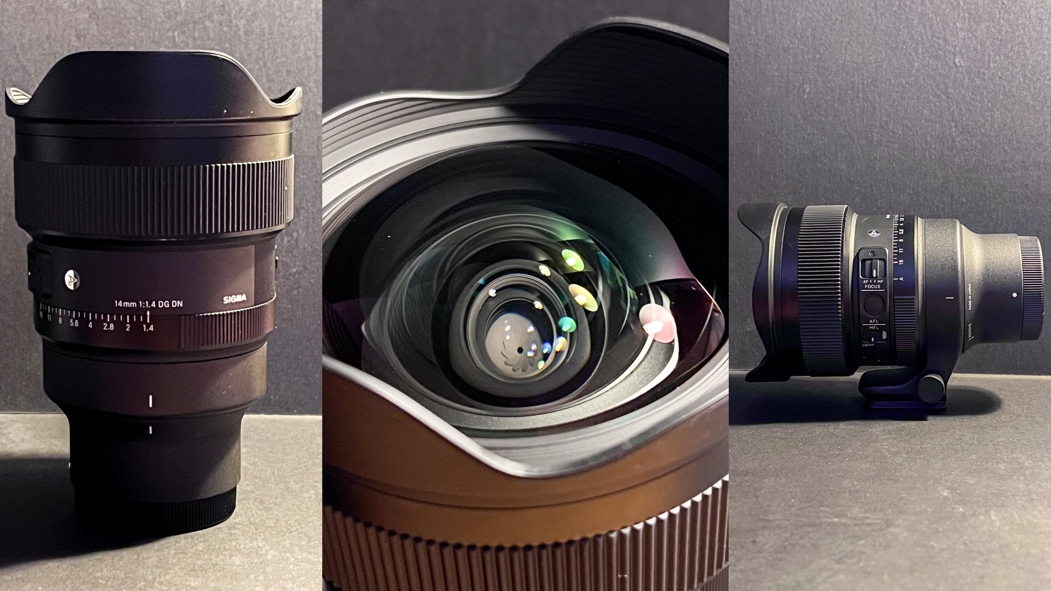 details on the Sigma Art 14mm f/1.4 DG DN lens
