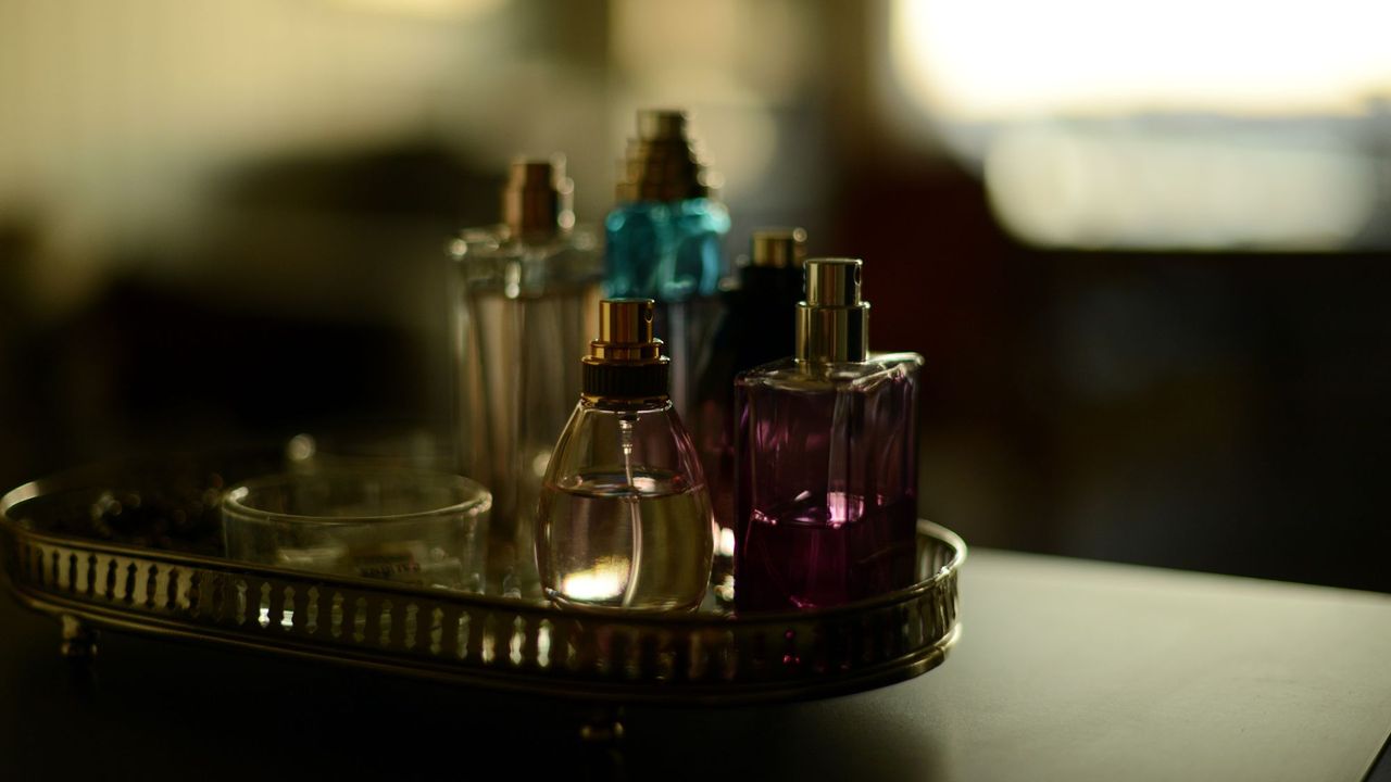 Beauty Editor First Perfumes - pretty perfume bottles on vanity