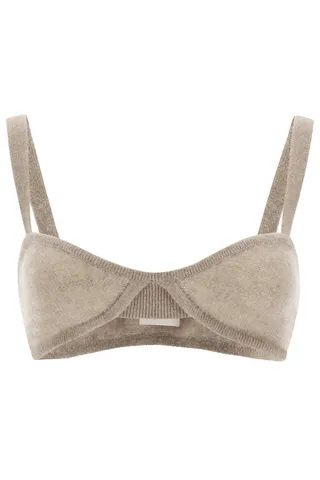 Khaite Eda Knitted Bralette