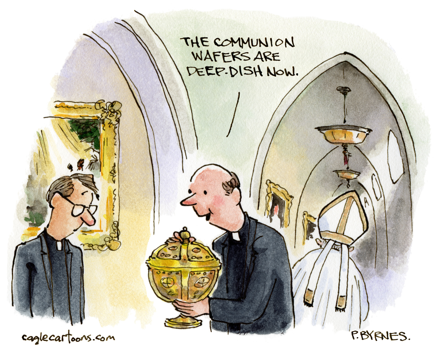Political cartoon