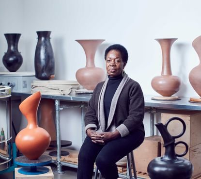 London Design Medals 2023: winner Magdalene Odundo in her studio