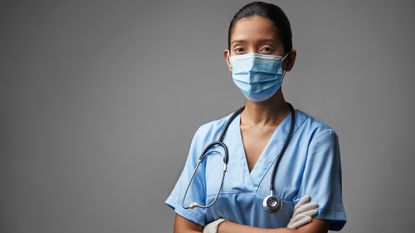 NHS Nurse in mask