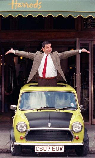 Mr Bean at Harrods