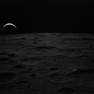 Earthrise, as soon from lunar orbit by the Apollo 14 astronauts in 1971.