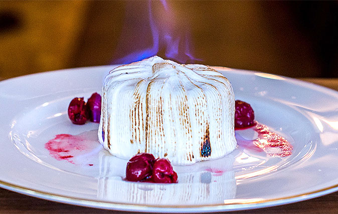 Baked Alaska at 45 Jermyn Street