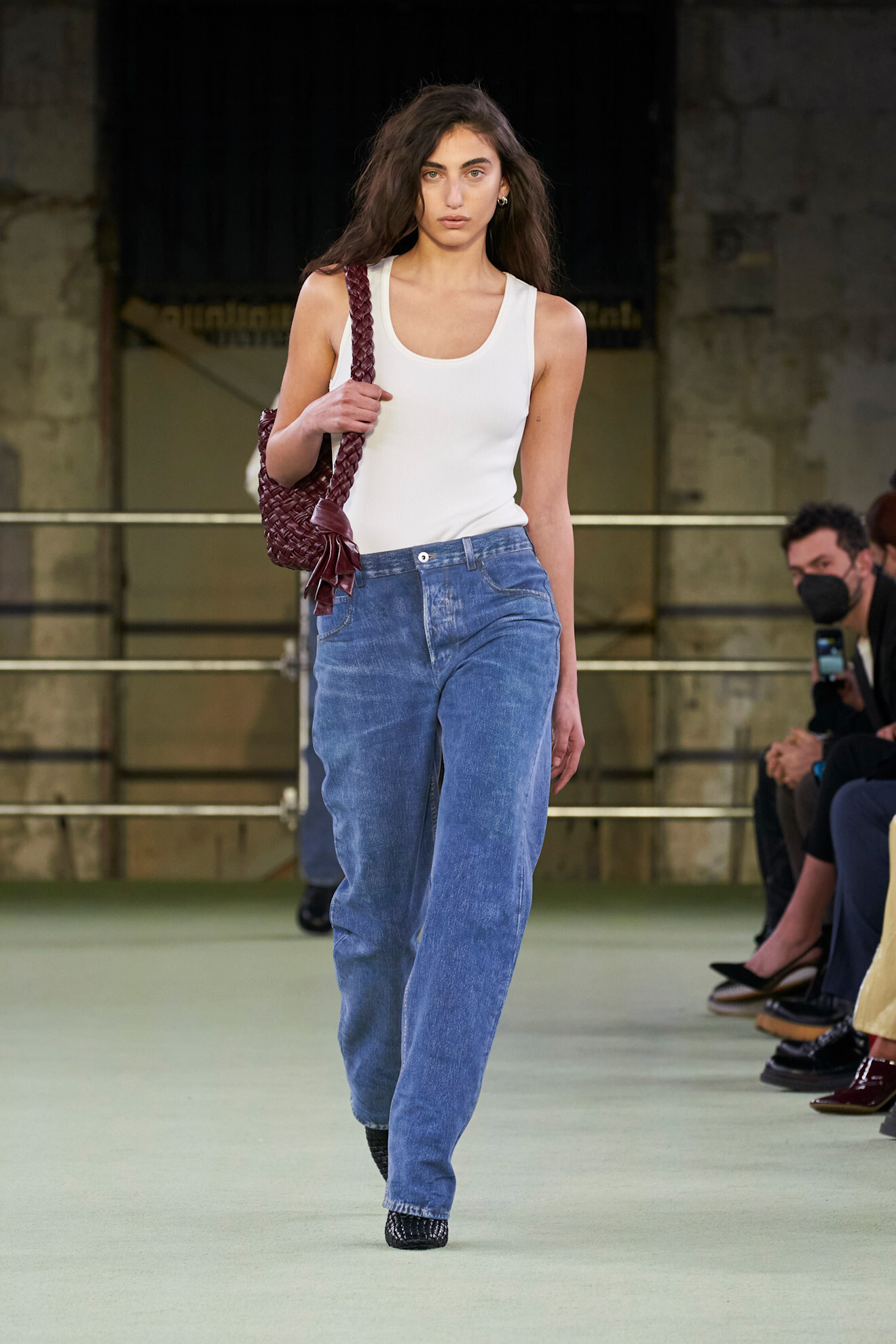 a model wearing matthieu blazy