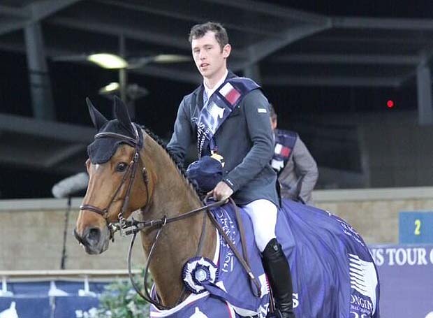 Scott Brash wins the Global Champions Tour in Doha
