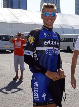 Marcel Kittel happy in his new Etixx-QuickStep colours