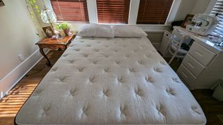 Helix Dusk Luxe mattress in reviewer's bedroom