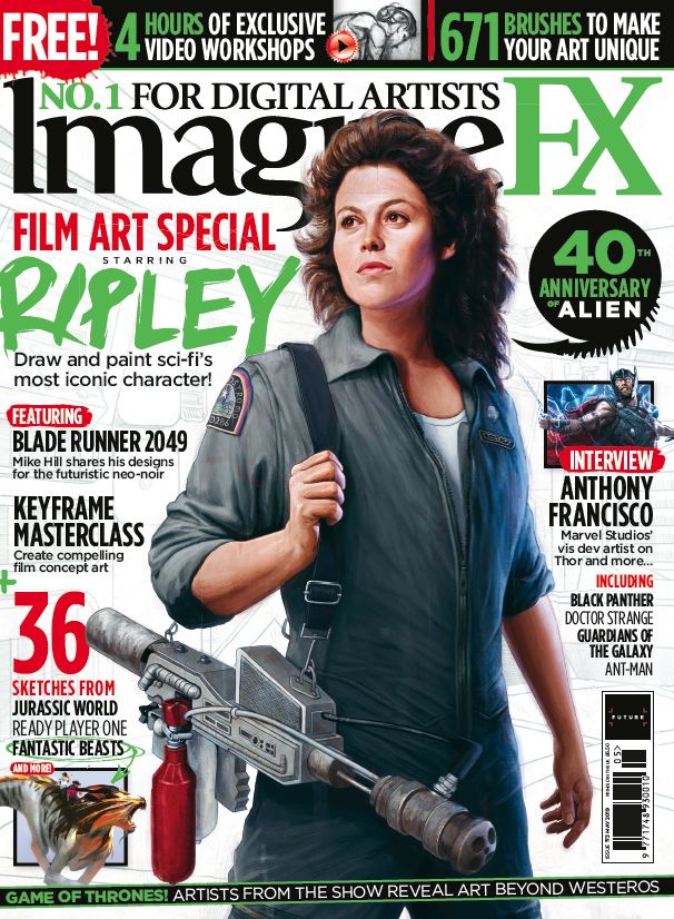 ImagineFX 173 cover