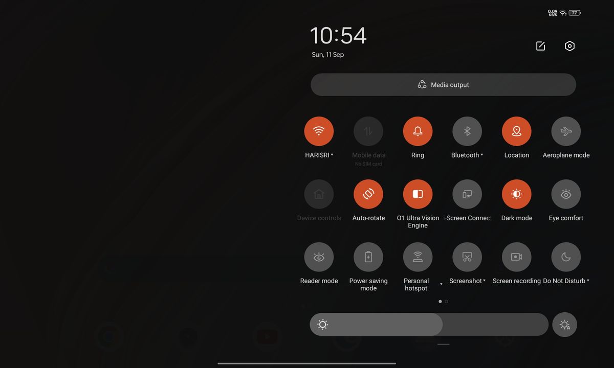 Realme UI for Pad