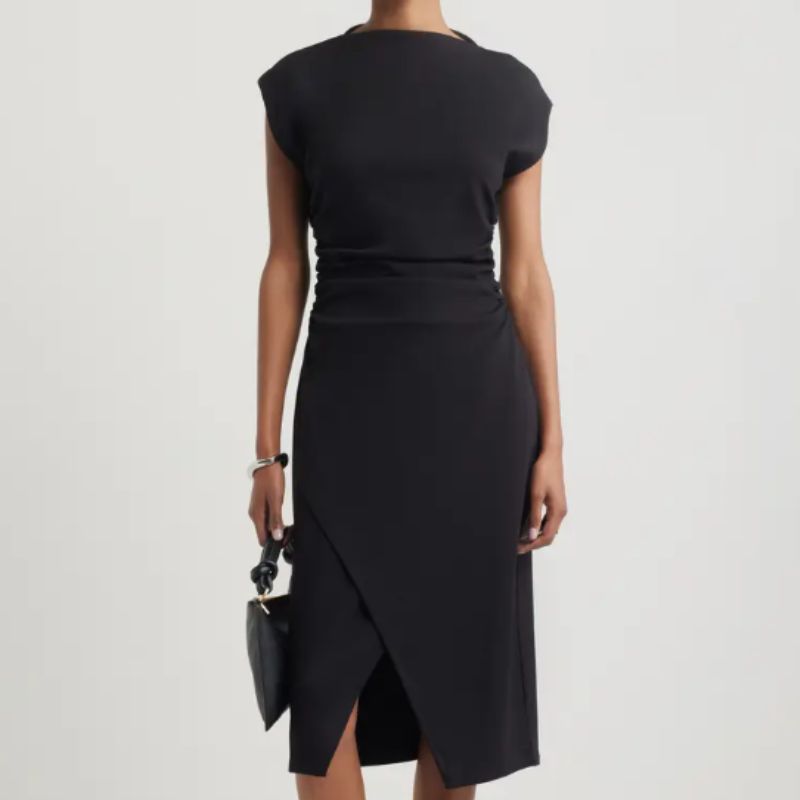 Nordstrom long black dress