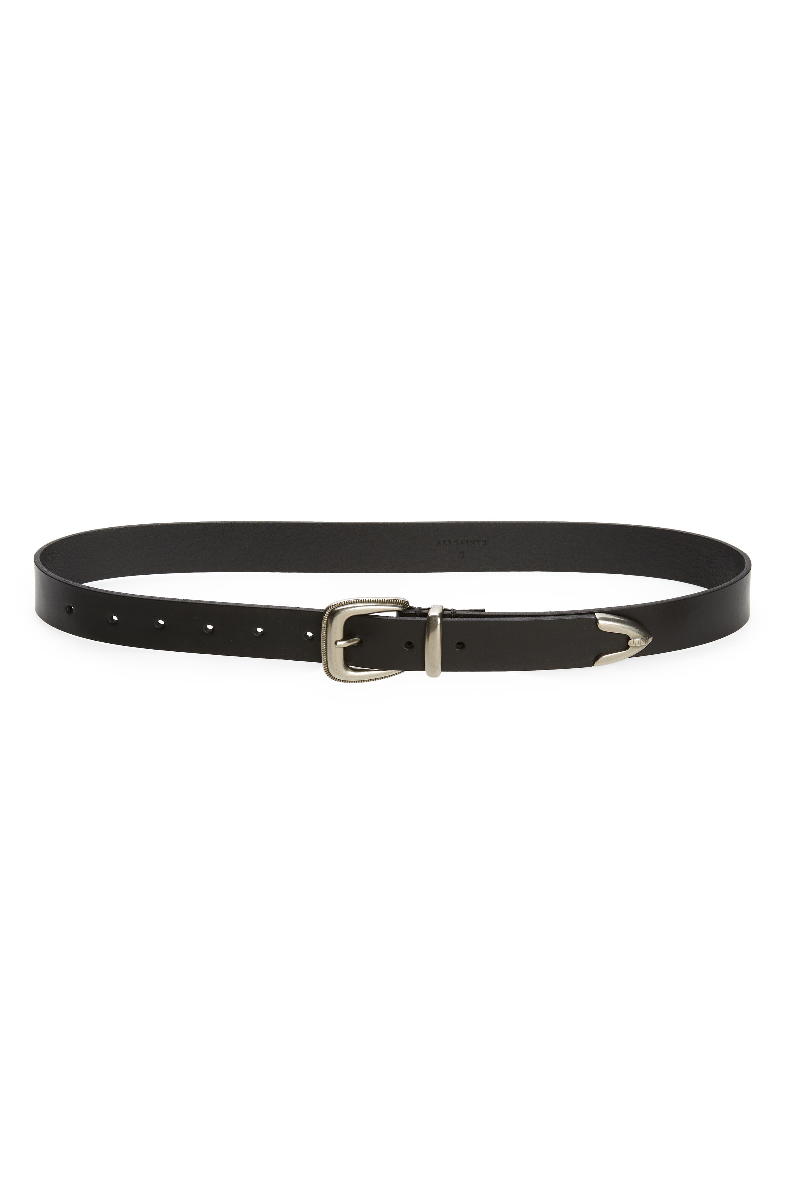 Western Leather Belt