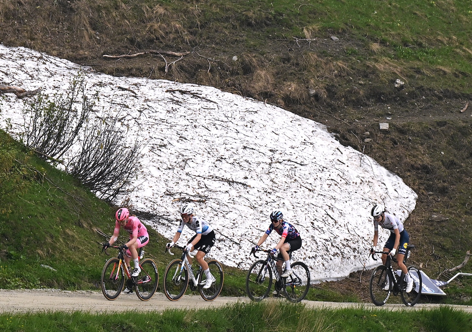 Anna van der Breggen admits shortened stage on Finestre required a mental change 'to suffering more on this climb' as she defended Giro d’Italia Women lead