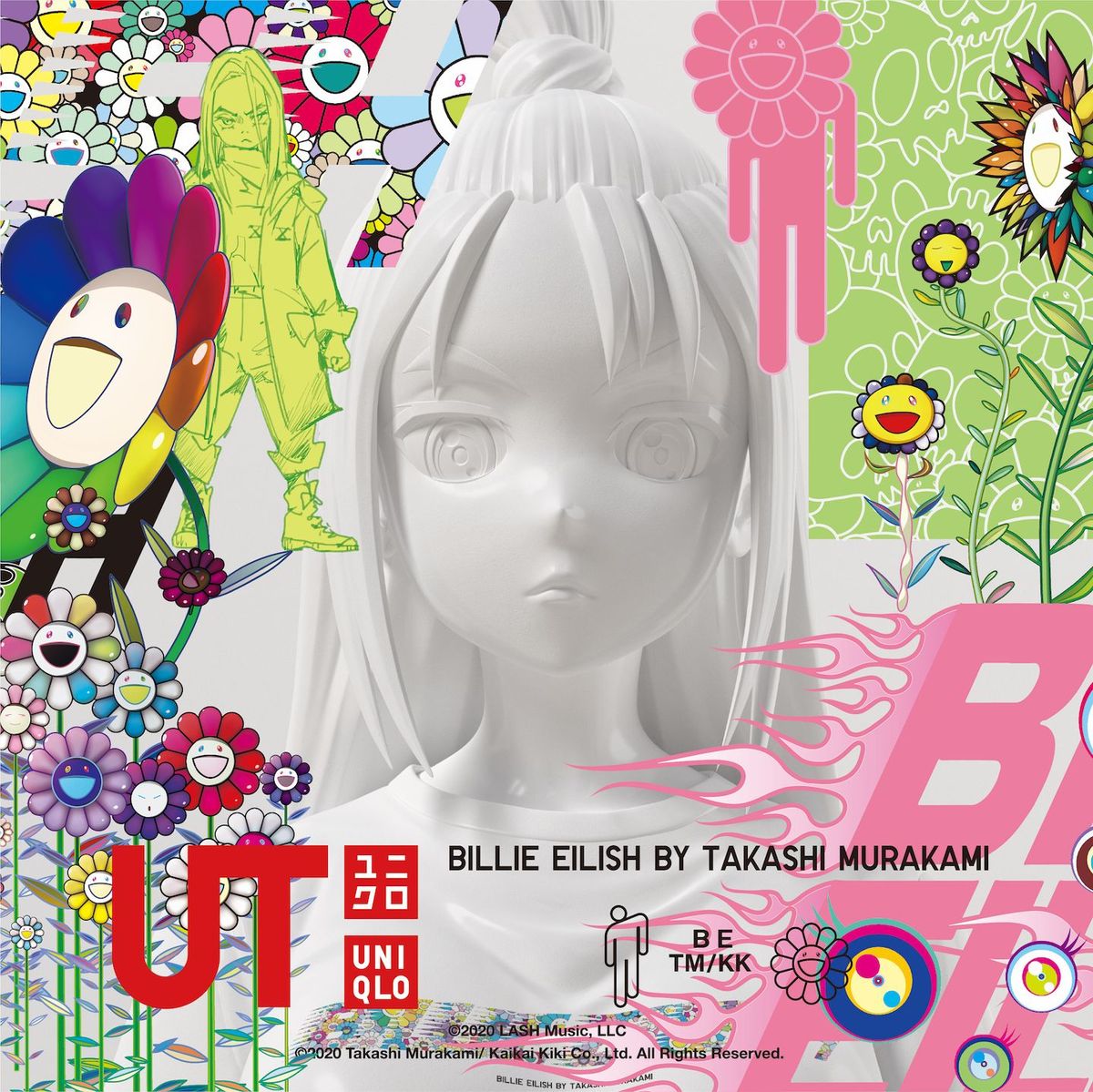 Billie Eilish X Takashi Murakami Collab Music Video Exhibition To Be Held –  OTAQUEST