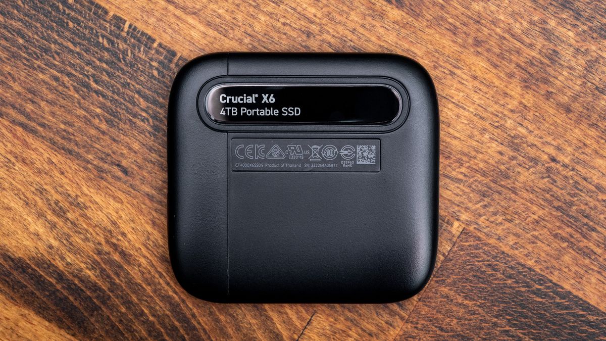 Crucial X6 4TB Portable SSD Review: A Ton of Storage on the Go