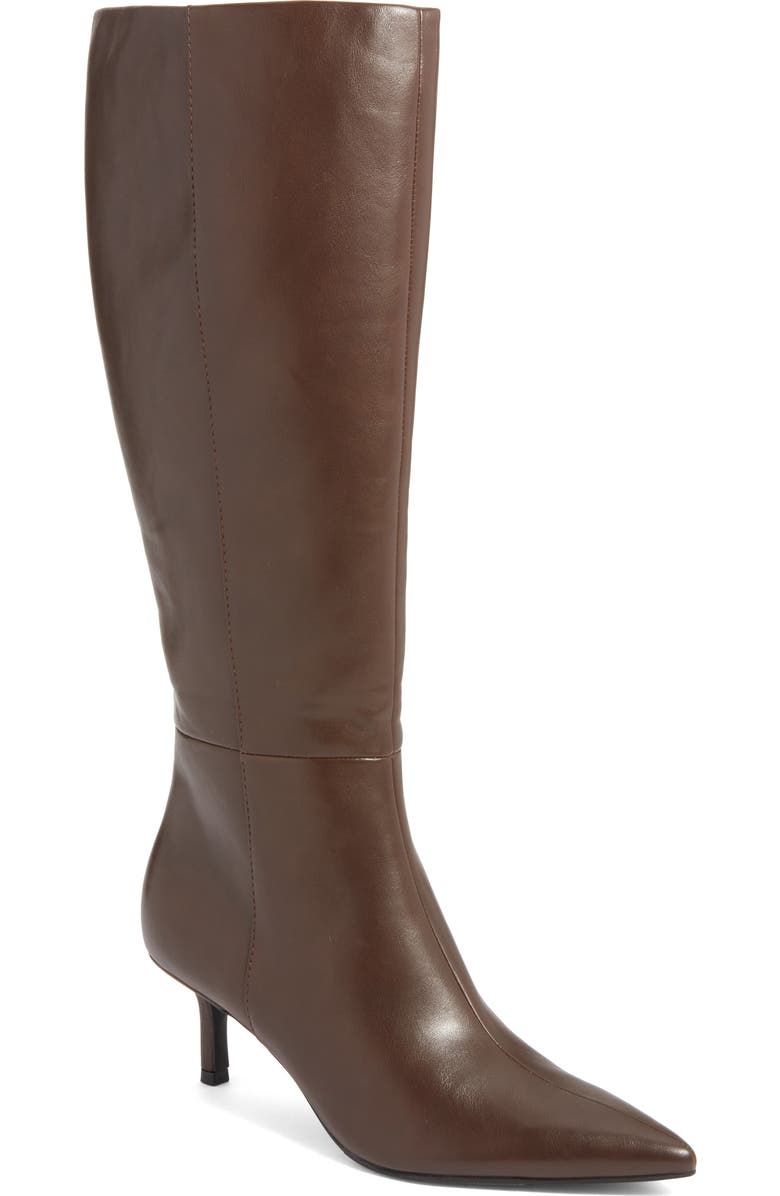Elara Pointed Toe Knee High Boot