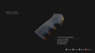 Resident evil 3 Assault Rifle Grip
