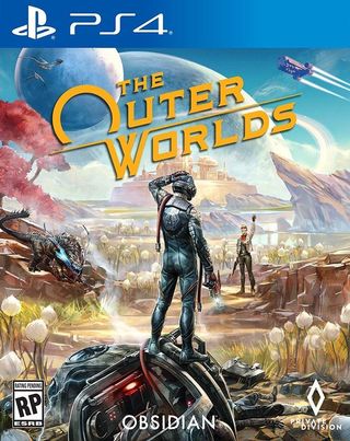 The Outer Worlds box art