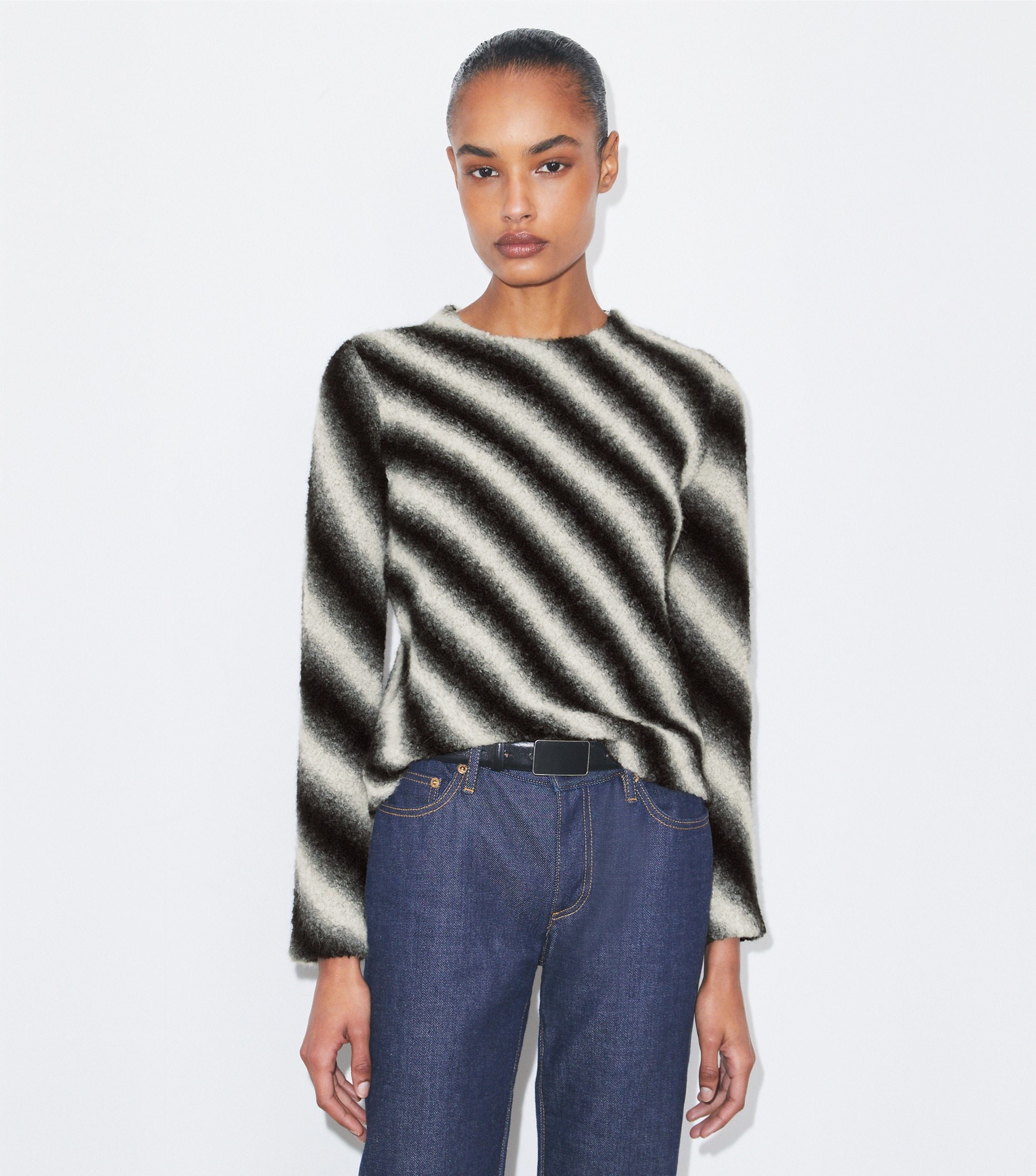 tory burch, Striped Wool Sweater