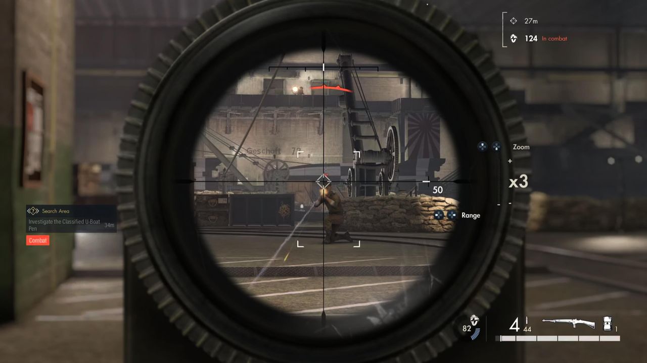 Sniper Elite 5 scope