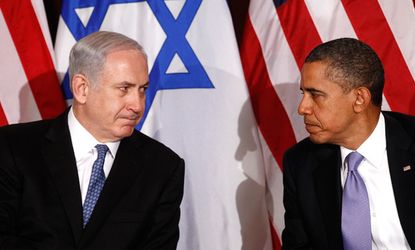 Netanyahu, Obama, 2011