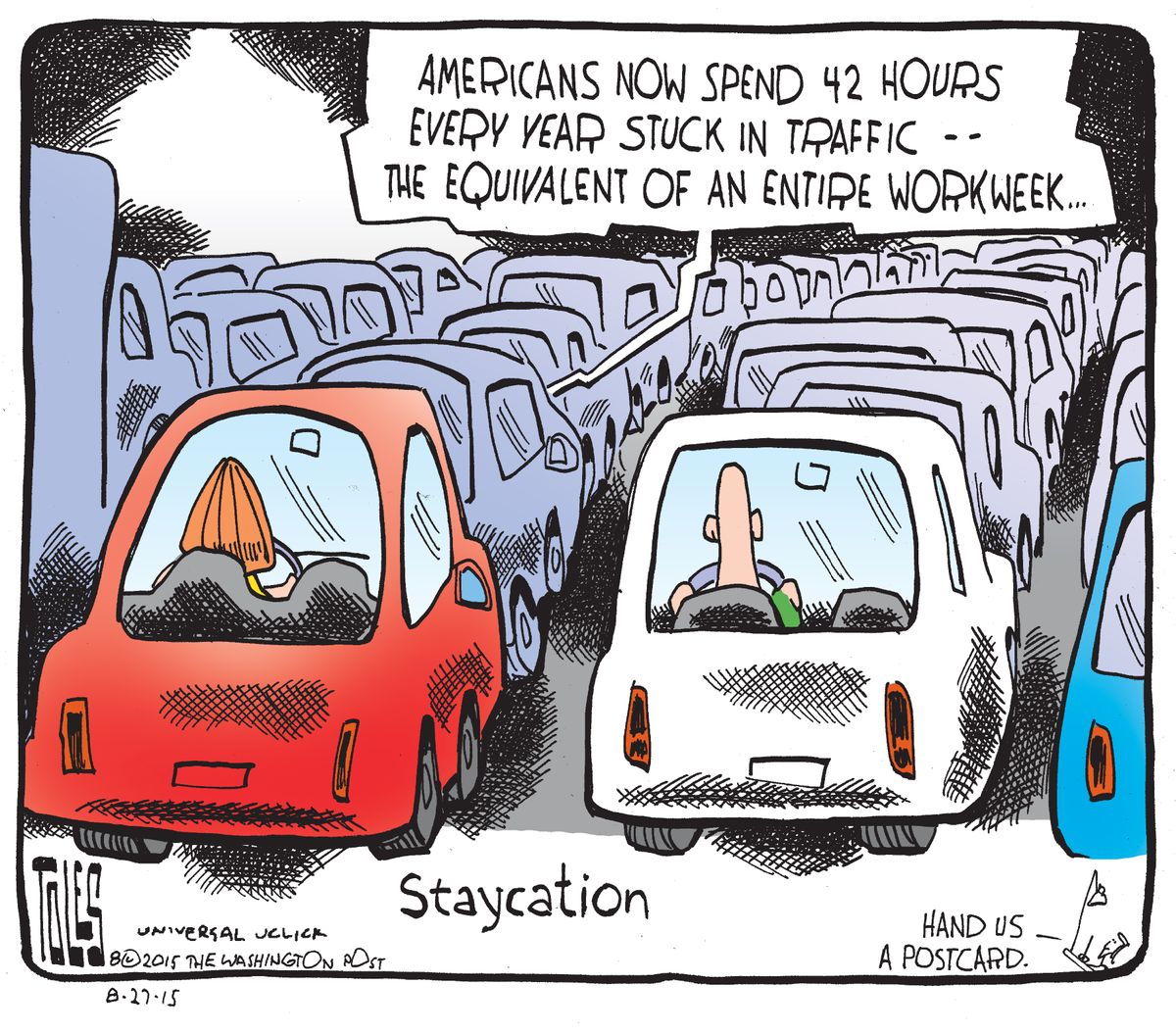 Editorial cartoon U.S. Traffic | The Week