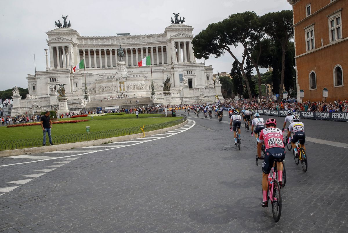 The final stage of the Giro d'Italia in Rome