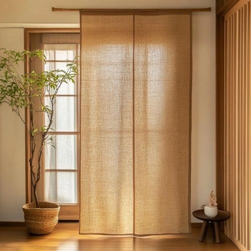 RusticLinenCo, Linen Noren Curtain
