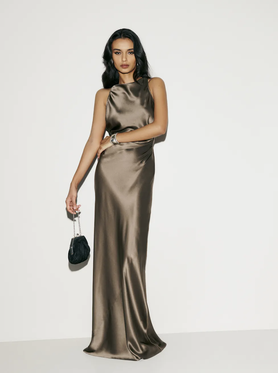 Reformation, Anaiis Silk Dress