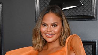 los angeles, california january 26 chrissy teigen attends the 62nd annual grammy awards at staples center on january 26, 2020 in los angeles, california photo by amy sussmangetty images