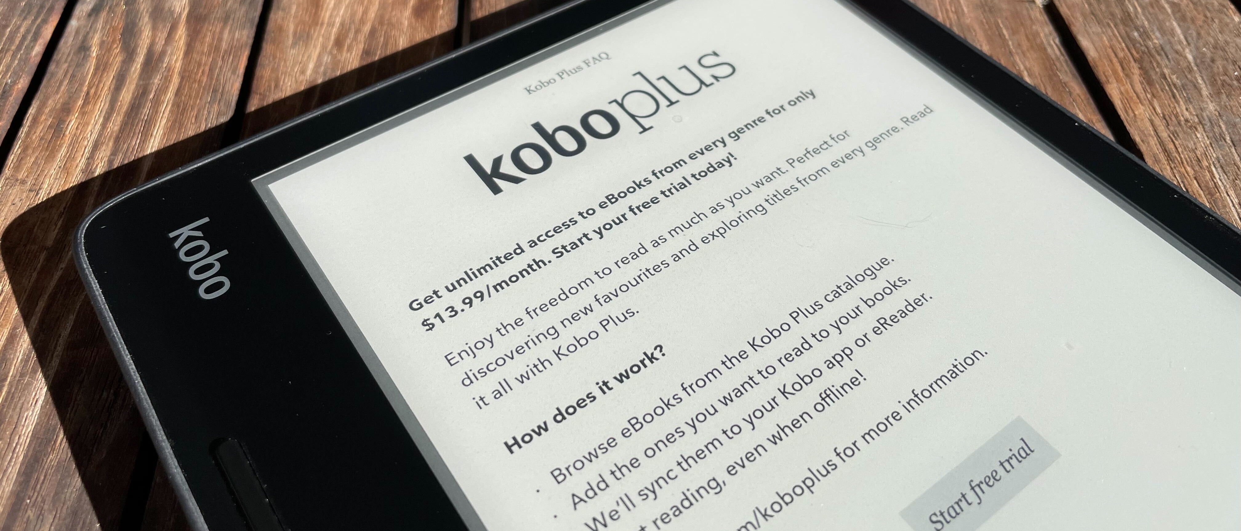 Kobo Sage ereader premium 
