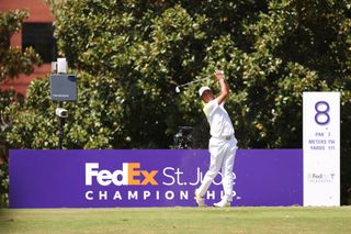 Hideki Matsuyama in the FedEx St Jude Championship