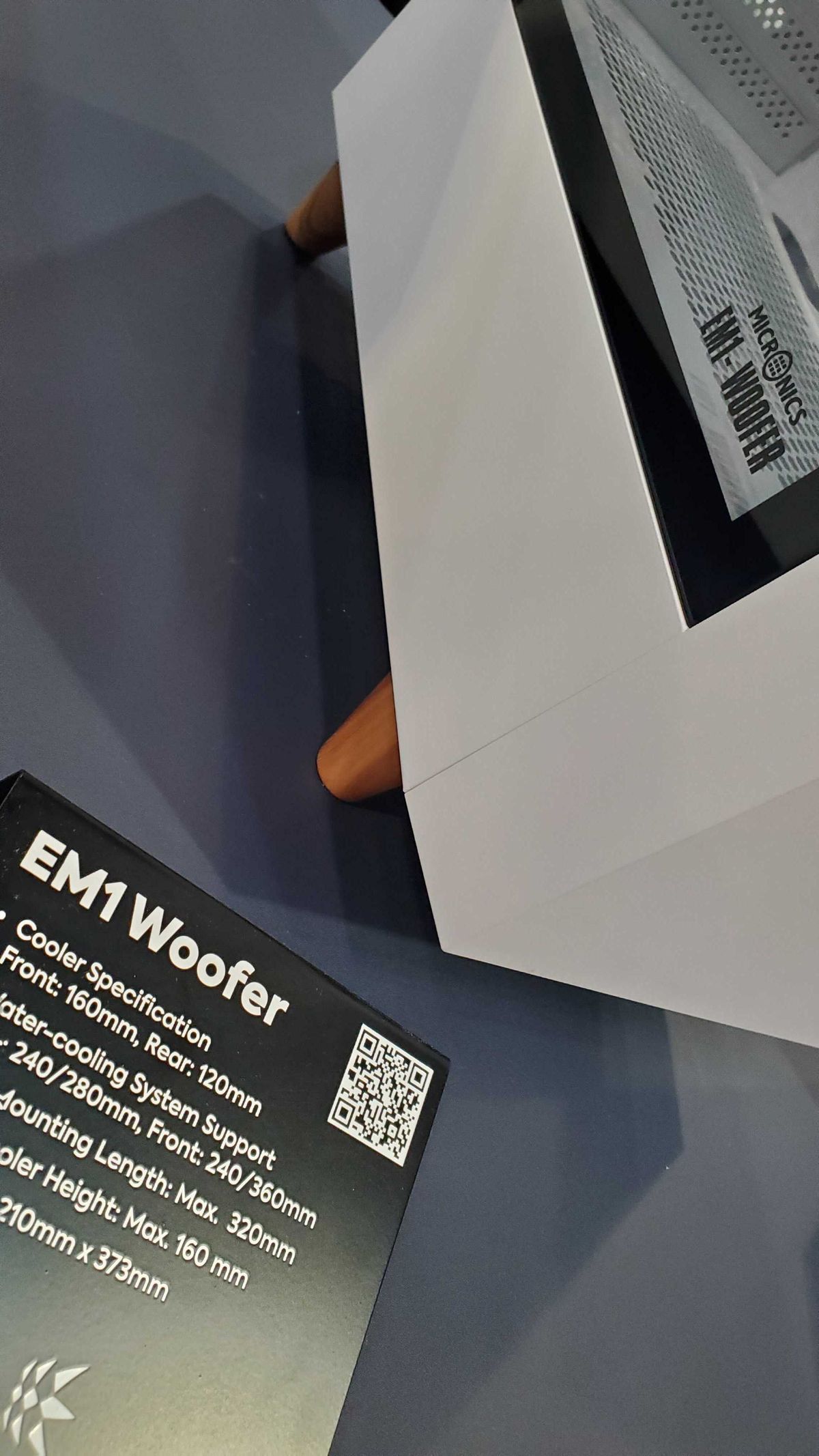 PC case shaped like a subwoofer