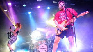 Gabi Rose and Johnny Franck of Bilmuri perform at Iron City on September 08, 2024 in Birmingham, Alabama